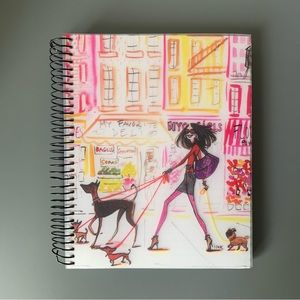 Izak Zenou Four Subject Notebook
